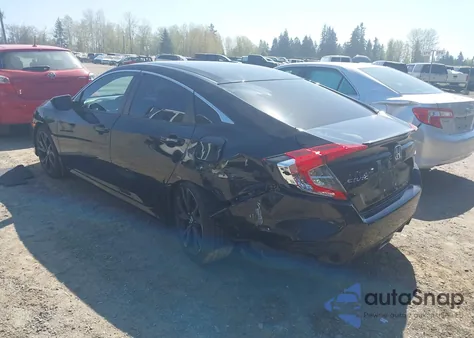 2020 Honda Civic Sport из США, поврежденный, VIN 19XFC2F8XLE212880